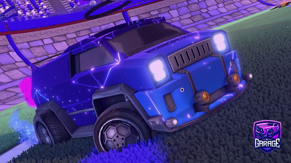 A Rocket League car design from Aztek2800