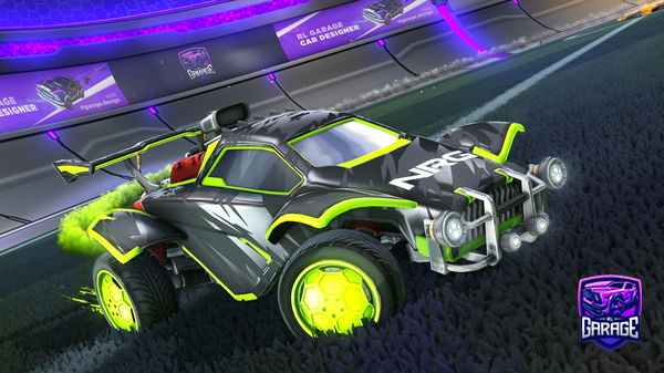 A Rocket League car design from zaddation