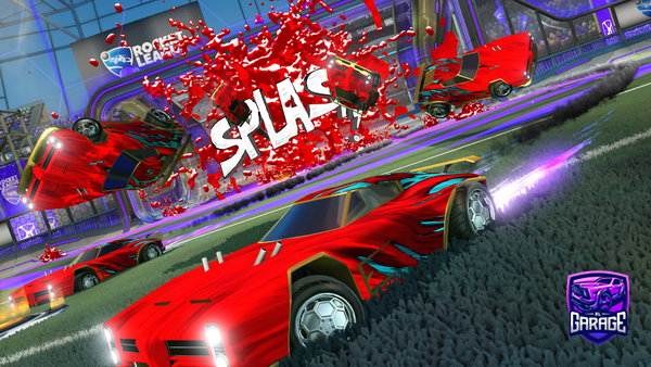 A Rocket League car design from PandaGamer5396