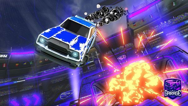 A Rocket League car design from B1gpooman