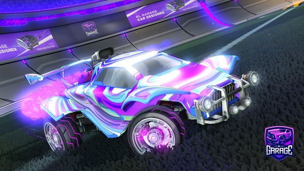 A Rocket League car design from zaddation