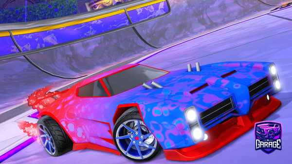 A Rocket League car design from bmxgic
