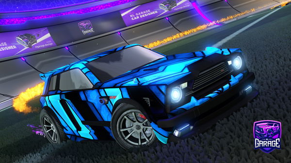 A Rocket League car design from LilCheetah7684