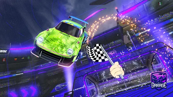 A Rocket League car design from gimmiming