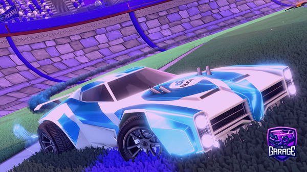 A Rocket League car design from OctaValoare