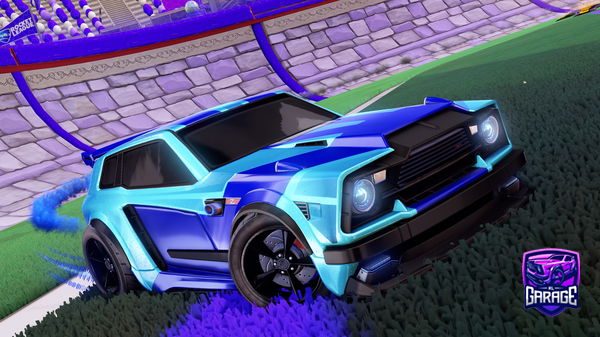 A Rocket League car design from DmEyes