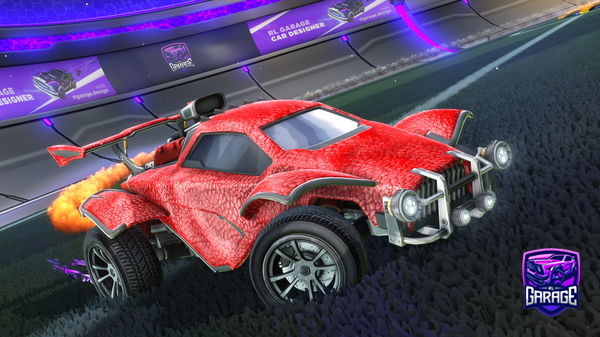 A Rocket League car design from black_wings