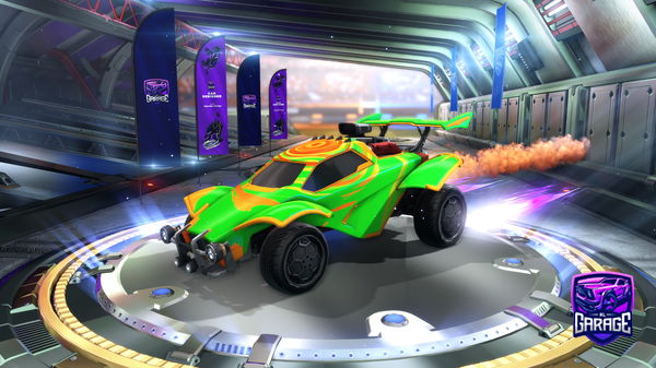 A Rocket League car design from Smokeflicxz