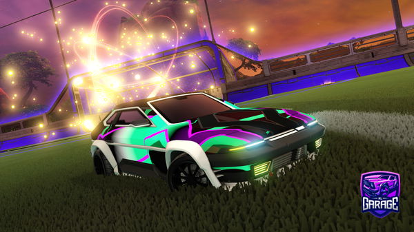 A Rocket League car design from BarkingLilly