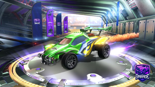 A Rocket League car design from itdxh