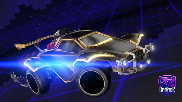 A Rocket League car design from azzyro