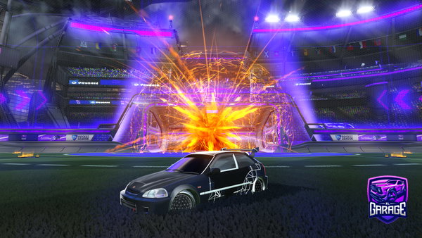 A Rocket League car design from What-A-Save13