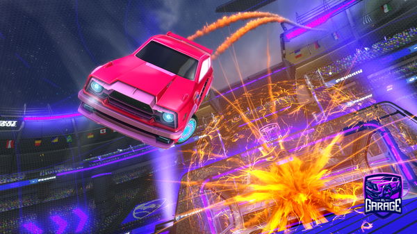 A Rocket League car design from JonnienMorri