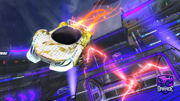 A Rocket League car design from LightspeedRacer