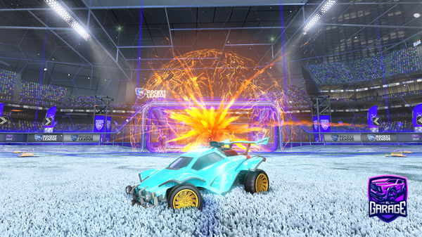 A Rocket League car design from VoidedJr