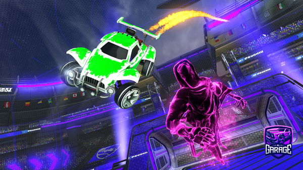 A Rocket League car design from Pluckyisland173