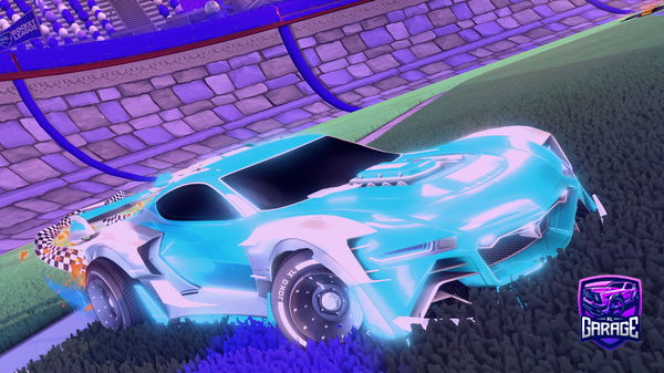 A Rocket League car design from 2K26