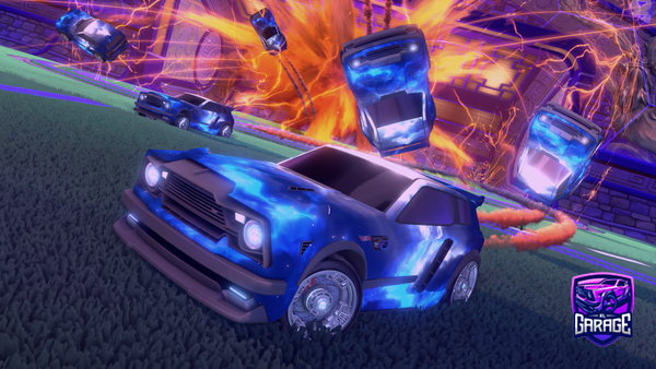 A Rocket League car design from GordonTheFirst