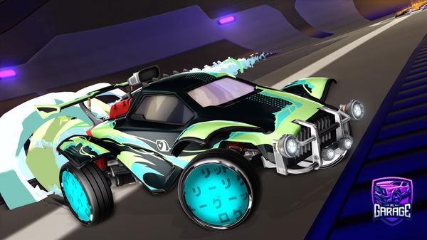 A Rocket League car design from UltraBasedSigma