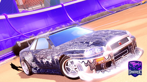 A Rocket League car design from hygt