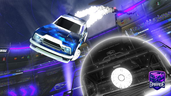 A Rocket League car design from brucedarkspoon