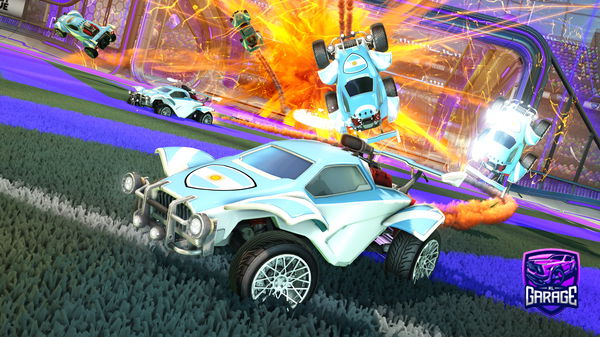 A Rocket League car design from Creo_NoVa