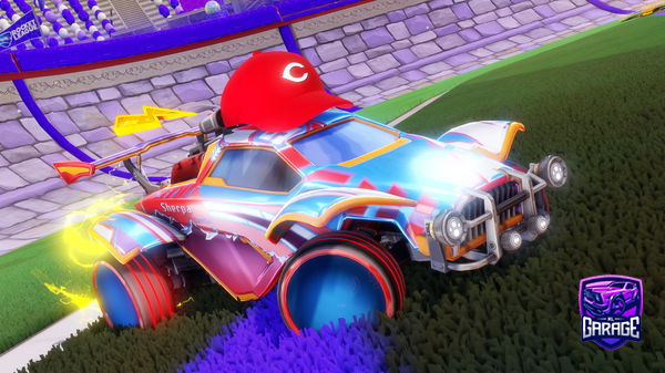 A Rocket League car design from BransonWinn