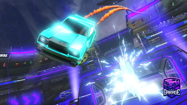 A Rocket League car design from CHATGAJ