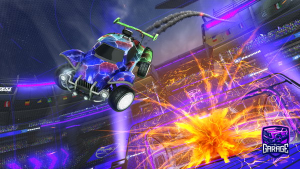 A Rocket League car design from StrawZurc