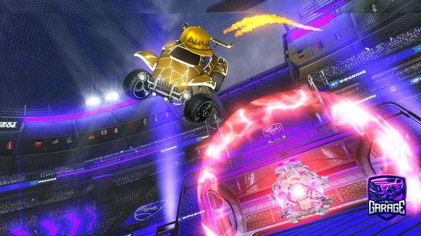 A Rocket League car design from cware