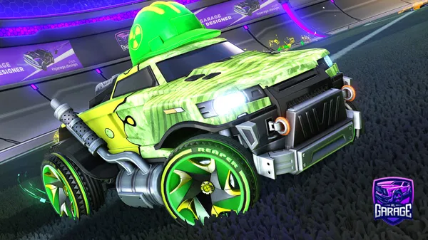 A Rocket League car design from mcthlsferre