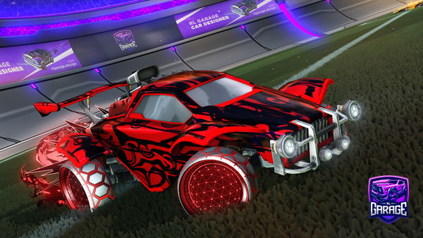 A Rocket League car design from umokitzme