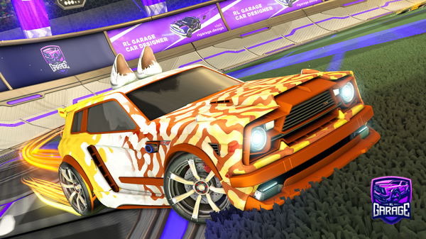 A Rocket League car design from JasonThe_13th