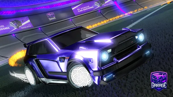 A Rocket League car design from Verrkami