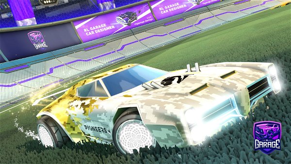 A Rocket League car design from Pedro_frog