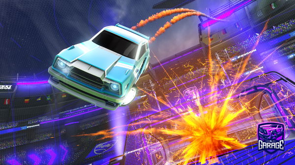 A Rocket League car design from th3am3rican