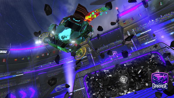 A Rocket League car design from 66466