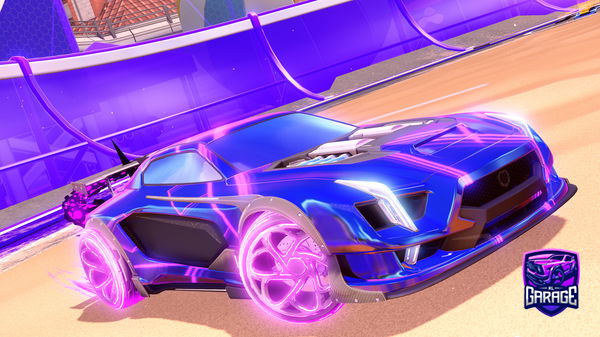 A Rocket League car design from DrkShadowRTZ