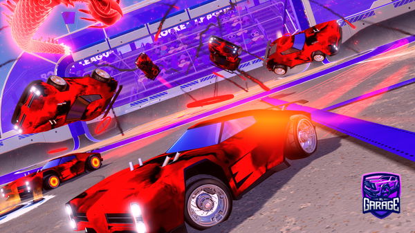 A Rocket League car design from Carlos_086