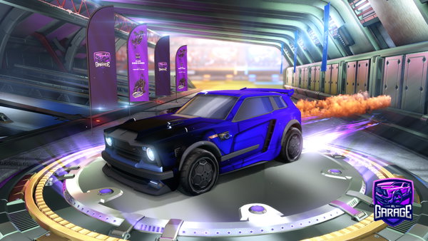 A Rocket League car design from Wahid786v