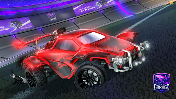 A Rocket League car design from CosmicEclipse274