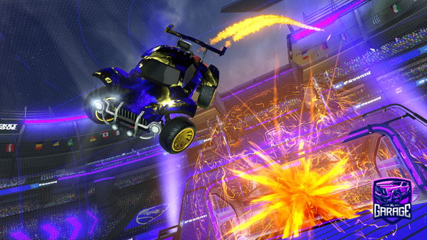 A Rocket League car design from Miselyr