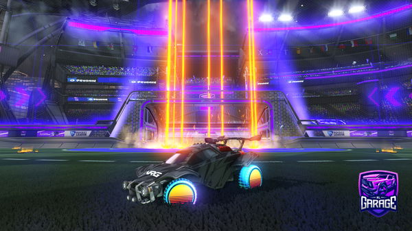 A Rocket League car design from ULTRACHAMP