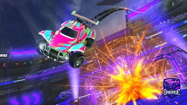 A Rocket League car design from peekabooSmallBuzzboo
