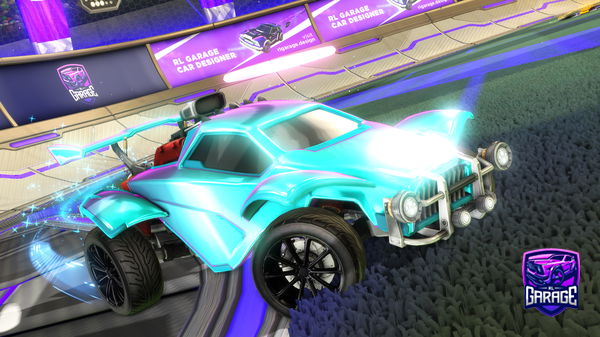A Rocket League car design from Maxikaxi6194