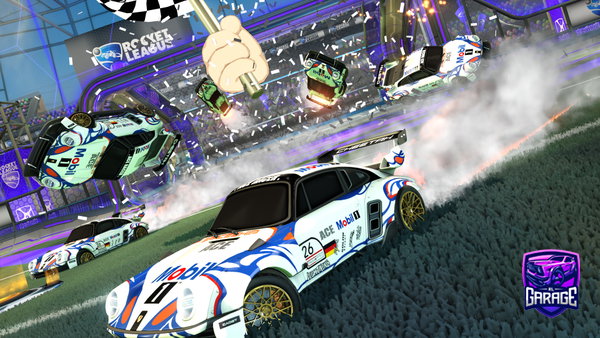 A Rocket League car design from Axieris
