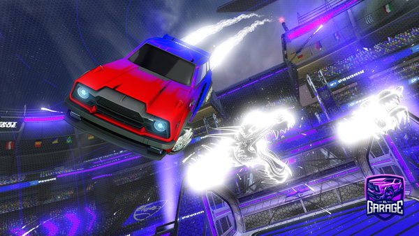 A Rocket League car design from Blythonator
