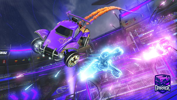 A Rocket League car design from oxtkxshk_on120hz
