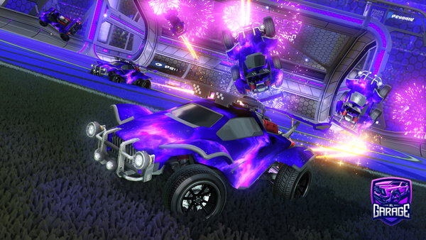 A Rocket League car design from scalambo