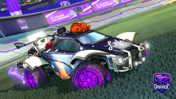 A Rocket League car design from zylladys